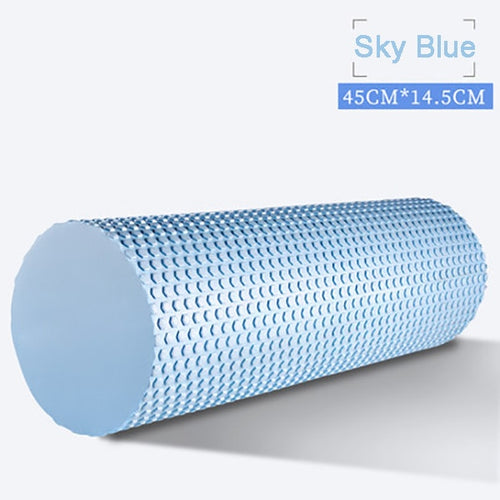 Load image into Gallery viewer, Yoga Pilates Yoga Block Pilates EVA Foam Roller Massage Roller Muscle Tissue Fitness Gym Yoga Pilates Workout Fitness Exercise
