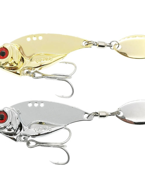 Load image into Gallery viewer, Spinner Fishing Lures Wobblers Sequin Spoon Crankbaits Artifical Easy Shiner VIB Baits for Fly Fishing Trout Pesca
