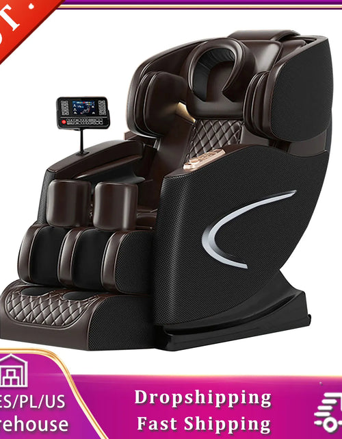 Load image into Gallery viewer, Luxury Electric Leisure Massage Chair Zero Gravity Intelligent Full Body Multi-Function Bluetooth Music U-Shaped Pillow+Shortcut
