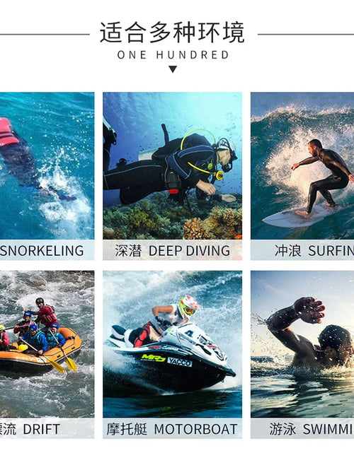 Load image into Gallery viewer, 3MM Neoprene Wetsuit Men Scuba Diving Full Suit Spearfishing Wear Snorkeling Surfing One Piece Set Winter Keep Warm Swimsuit
