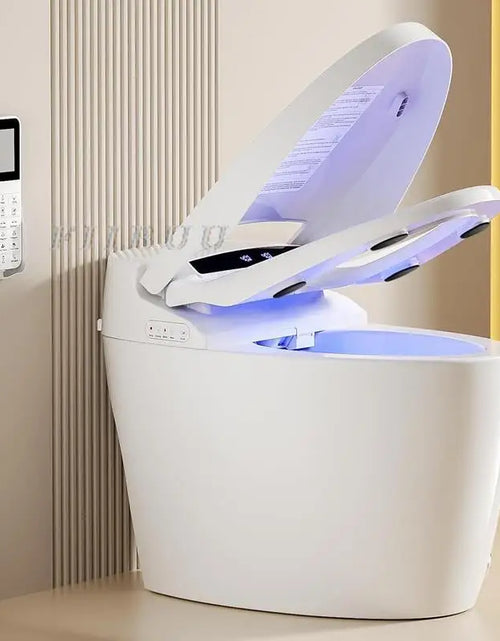 Load image into Gallery viewer, Intelligent Toilet One Piece Water Saving Electric Smart Toilet Heated Seat Night Light Dual-Flush Elongated Household Toilet
