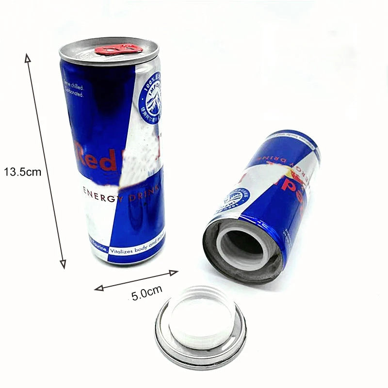 Stash Can Diversion Energy Drinks Hidden Safe With A Food Grade Smell Proof Bag