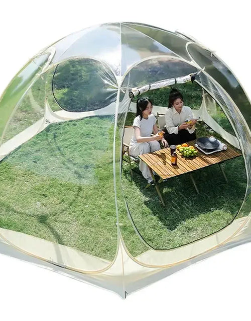 Load image into Gallery viewer, Transparent Camping Tent 4-8 Person Star Dome Tent Portable Spherical Tents 360 Degree Panoramic Window Outdoor Sun Room Tents

