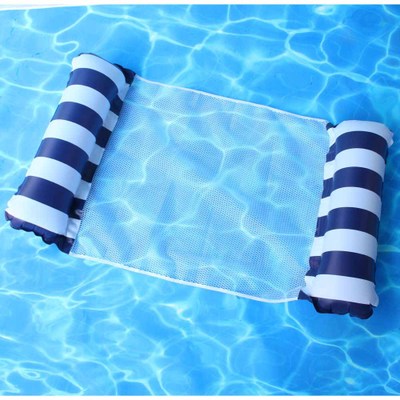 Load image into Gallery viewer, PVC Summer Inflatable Foldable Floating Row Swimming Pool Water Hammock Air Mattresses Bed Beach Water Sports Lounger Chair
