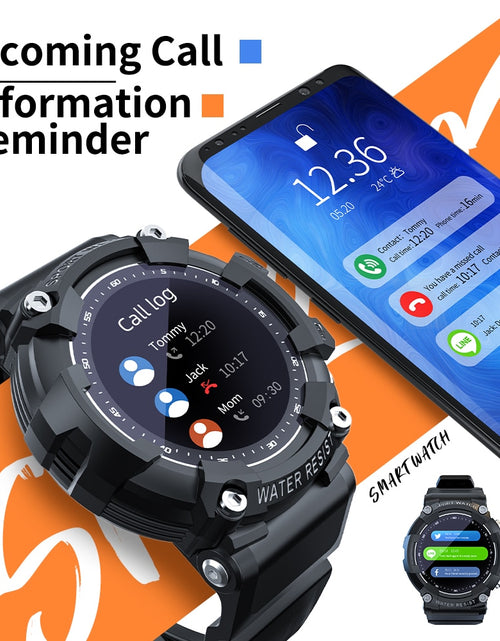 Load image into Gallery viewer, LOKMAT ATTACK 2 Smart Watch Fitness Tracker Full Touch Screen Global Heart Rate Monitor Sport Smartwatch Men For Android ios
