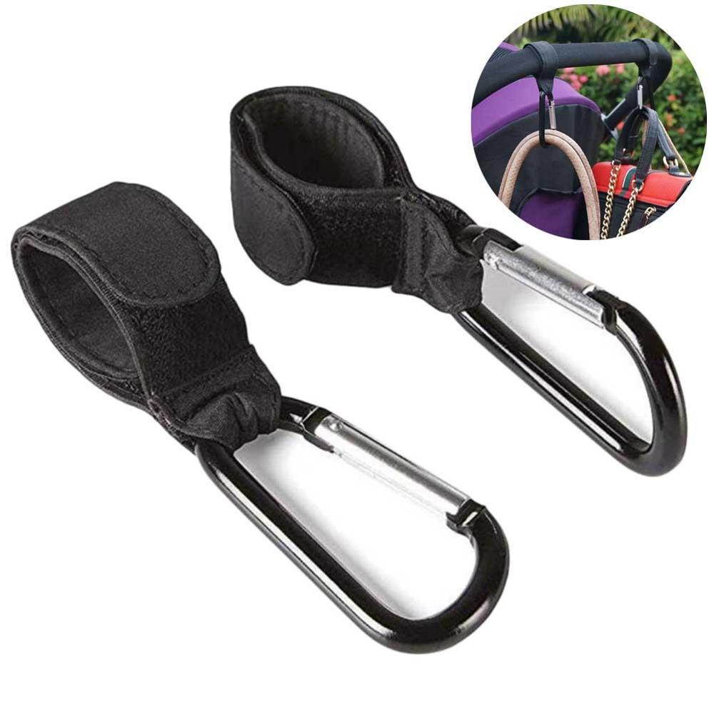 10pcs/Lot Stroller Accessories Baby Stroller Hooks Universal Pram Wheelchair Pushchair Carriage Buggy Clip Hanger Clip
