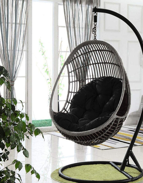 Load image into Gallery viewer, Swing Hanging Swing Basket Seat Cushion Thickened Balcony Egg Hammock Rocking Chair Seat Pads for Home Patio Garden Living Rooms
