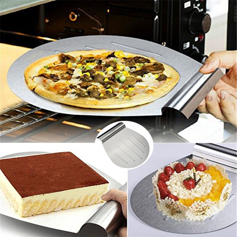 WALFOS food grade Transfer Cake Tray Scoop Cake Moving Plate Bread Pizza Blade Shovel Bakeware Pastry Scraper Cozinha