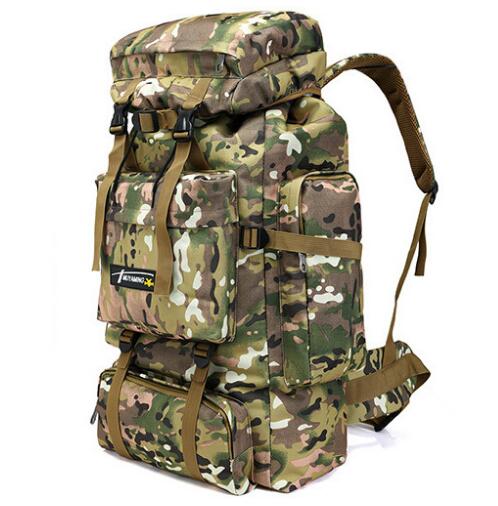 Load image into Gallery viewer, 70L Large Capacity Backpack Multifunction Waterproof Army Military Backpack Rucksack for Hike Travel Backpacks Mochila Militar
