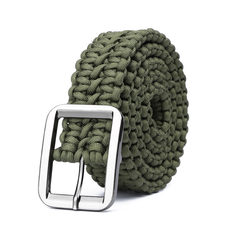 Paracord 550 Survival Belt Rope Hand Made Tactical Military Bracelet Outdoor Accessories Camping Hiking Equipment