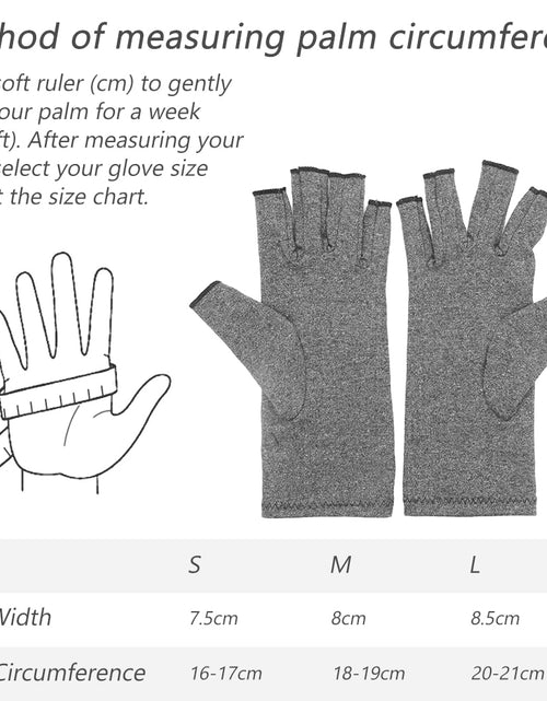 Load image into Gallery viewer, Adult Rheumatoid Compression Hand Glove For Osteoarthritis Arthritis Joint Pain Relief Wrist Support
