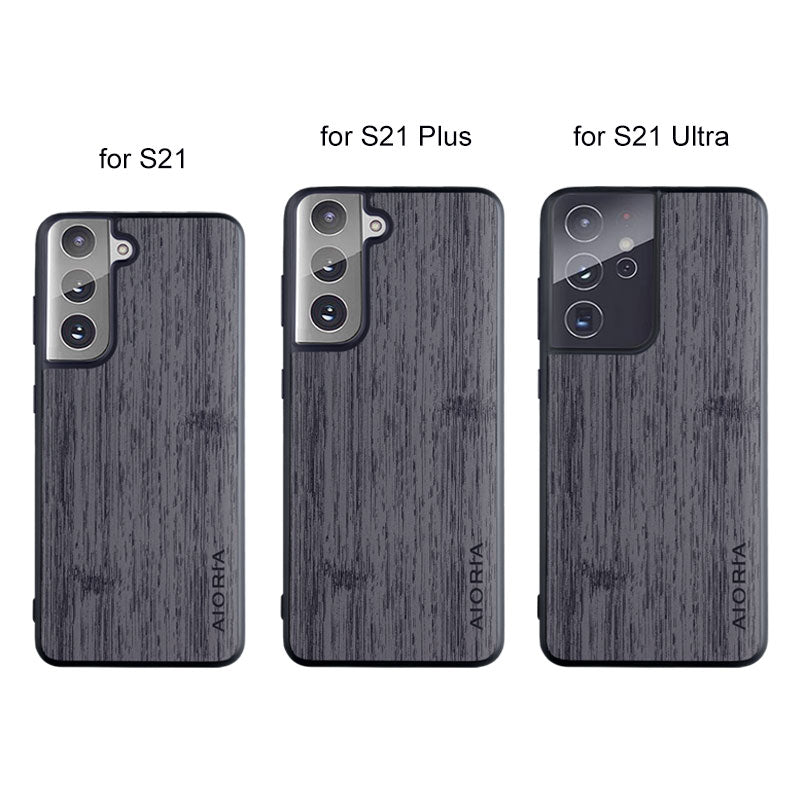 BambooLike case for Samsung Galaxy S21 Ultra S20 FE S20 Ultra Plus Good touching feel anti finger print No dirty coque fundas