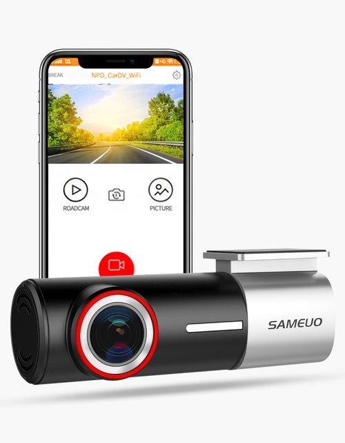 Load image into Gallery viewer, SAMEUO U700 Dash Cam Front and Rear Camera Recorder QHD 1944P Car DVR with 2 cam dashcam WiFi Video Recorder 24H Parking Monitor
