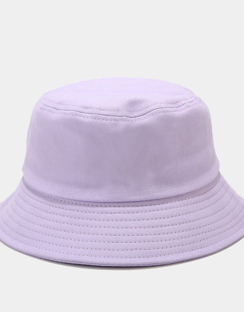 Load image into Gallery viewer, Unisex Spring Summer 100% Cotton Bucket Hat Women Outdoor Sunscreen Fishing Cap Men Bob Chapeau Panama Foldable Sun Hats

