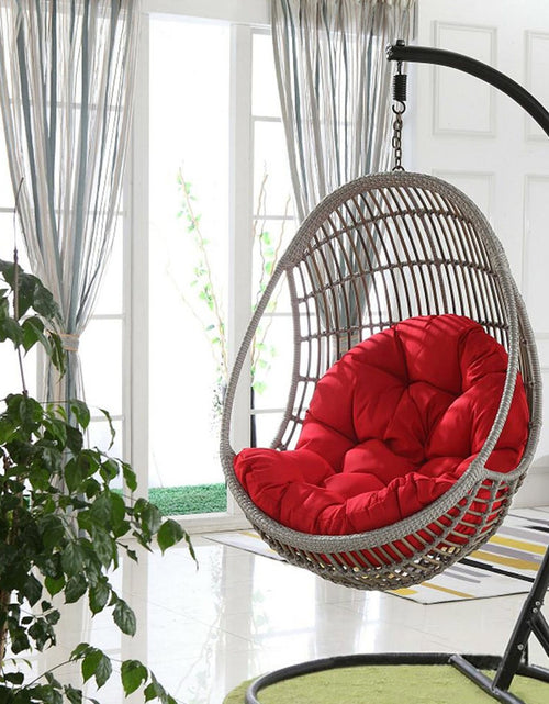 Load image into Gallery viewer, Swing Hanging Swing Basket Seat Cushion Thickened Balcony Egg Hammock Rocking Chair Seat Pads for Home Patio Garden Living Rooms
