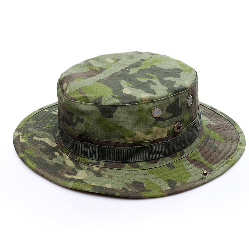 US Army Camouflage BOONIE HAT Thicken Military Tactical Cap Hunting Hiking Climbing Camping MULTICAM HAT 20 Color KA056