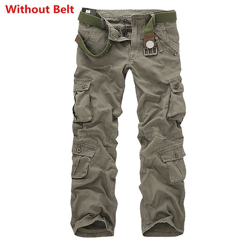 Load image into Gallery viewer, Facecozy Men Tactical Military Cargo Pants Winter Male Outdoor Multi-pockets Windproof Camping Trekking Fishing Hiking Trousers
