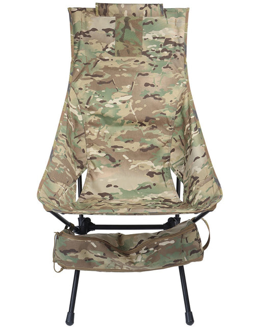 Load image into Gallery viewer, Tactical Folding Chair Camouflage Outdoor Fishing Chair Portable Camping Wild Survival Climbing Picnic BBQ Chair Hunting Hiking
