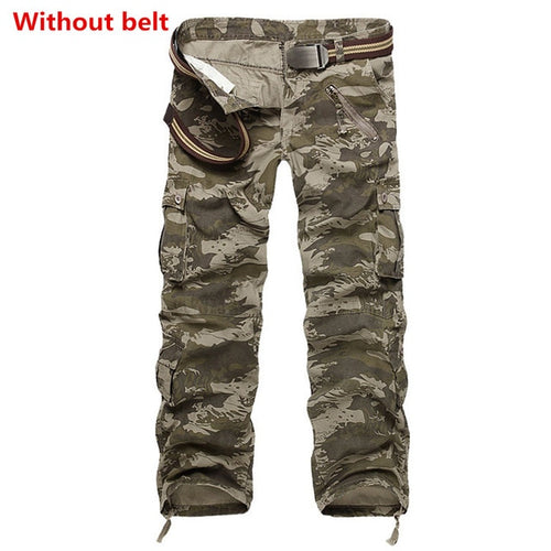 Load image into Gallery viewer, Facecozy Men Tactical Military Cargo Pants Winter Male Outdoor Multi-pockets Windproof Camping Trekking Fishing Hiking Trousers
