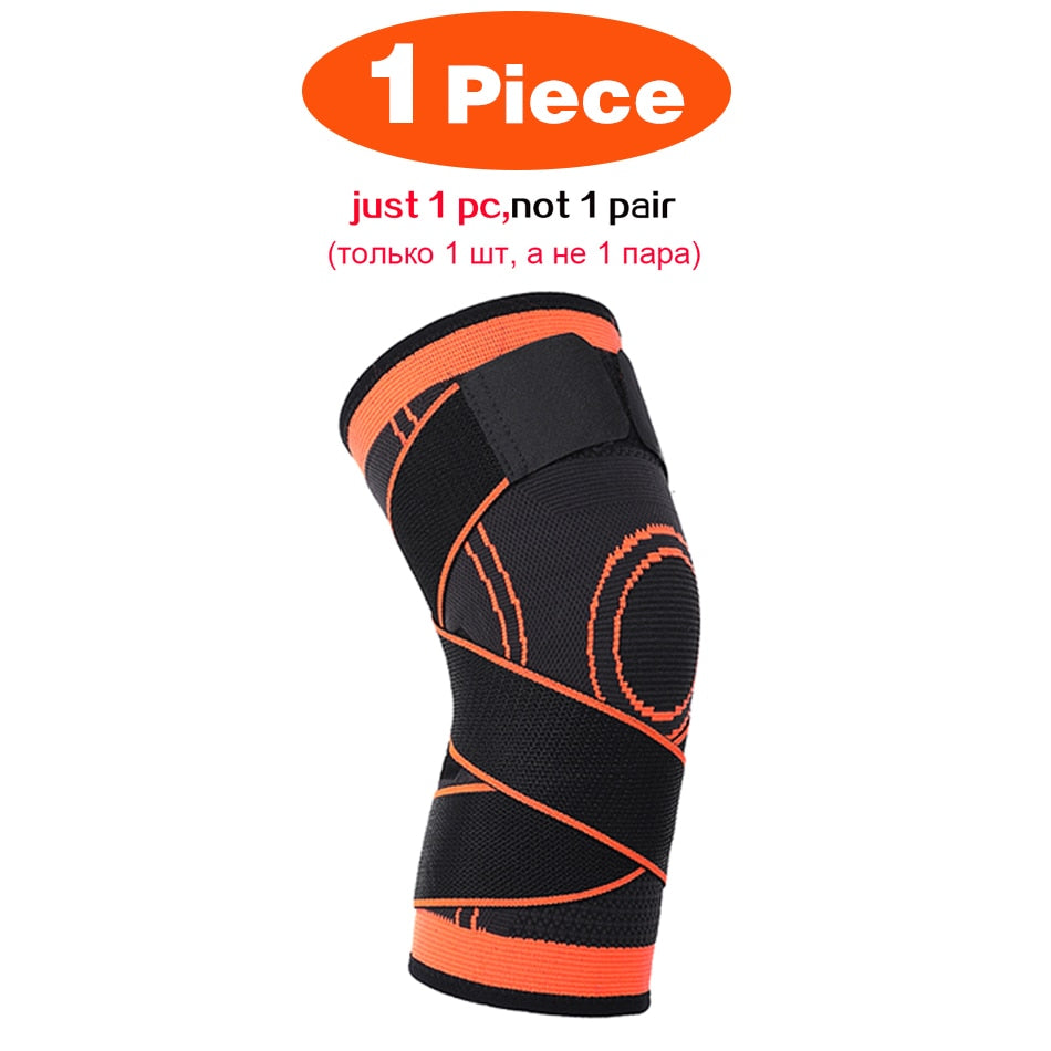 Worthdefence 1/2 PCS Knee Pads Braces Sports Support Kneepad Men Women for Arthritis Joints Protector Fitness Compression Sleeve