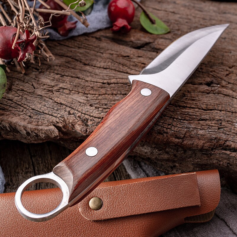 Fishing Hunting Knife Meat Cleaver Outdoor Camping Survival Tools Fruit Vegetable Cutter Utility Butcher Knives