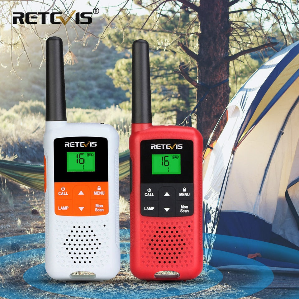 Retevis RT649B Walkie Talkie 2 or 4 pcs PMR446 Walkie-talkies 1.8km for Motorola Two-way radio Hunting Fishing Rechargeable VOX