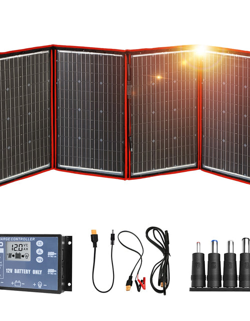 Dokio-Panel Solar portátil de 18V/36V, 200W, Flexible y plegable, Kit Solar  usb para barcos/