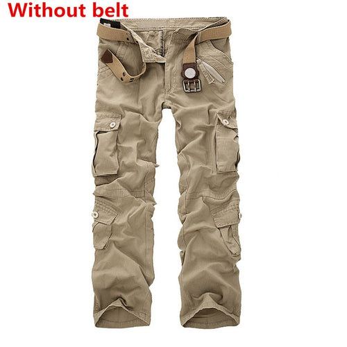 Load image into Gallery viewer, Facecozy Men Tactical Military Cargo Pants Winter Male Outdoor Multi-pockets Windproof Camping Trekking Fishing Hiking Trousers
