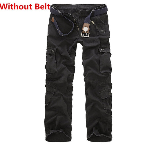 Load image into Gallery viewer, Facecozy Men Tactical Military Cargo Pants Winter Male Outdoor Multi-pockets Windproof Camping Trekking Fishing Hiking Trousers
