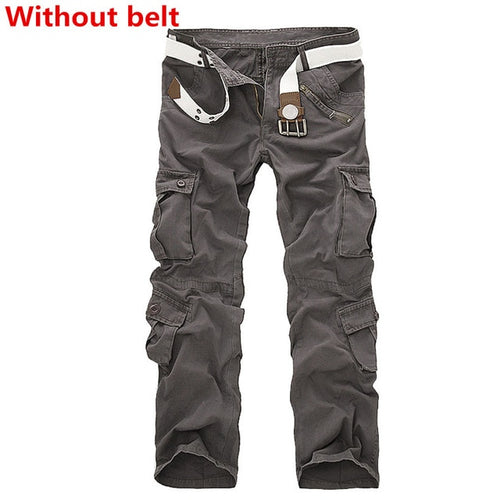 Load image into Gallery viewer, Facecozy Men Tactical Military Cargo Pants Winter Male Outdoor Multi-pockets Windproof Camping Trekking Fishing Hiking Trousers
